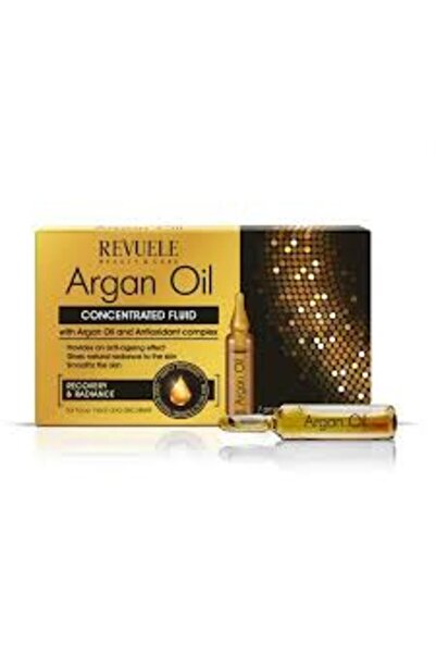 Revuele Fiole Concentrate Pentru Fata Si Gat Cu Ulei De Argan Si Complex Anti...