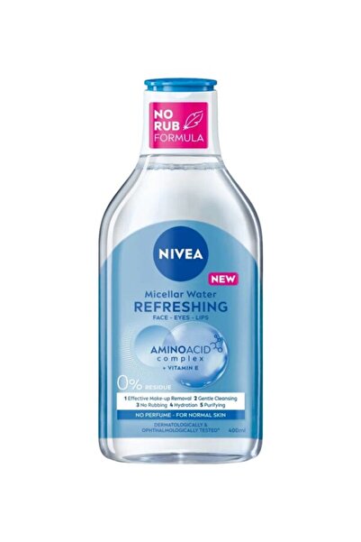 NIVEA Micellar Water Refreshing Apa Micelara Pentru Ten Normal, 400 Ml