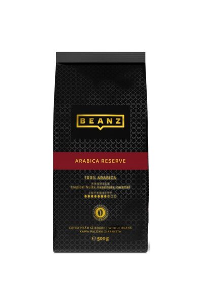 Beanz Cafe Arabica Reserve Cafea Boabe 500G