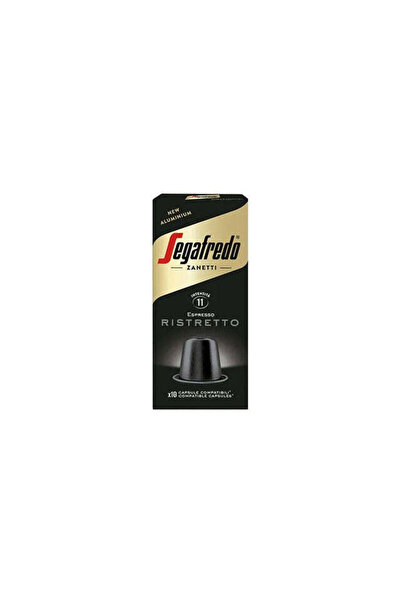 Segafredo Ristretto Aluminum Coffee Capsules 10 Capsule