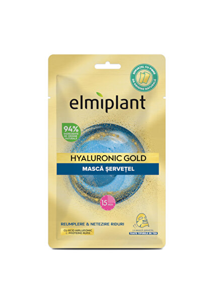 ELMIPLANT Masca Servetel Hyaluronic Gold