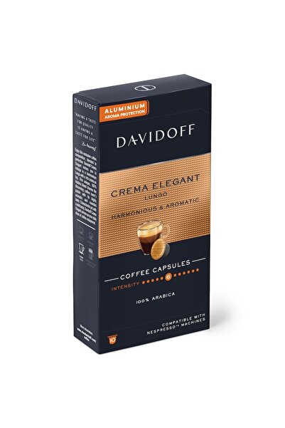 Davidoff Cafe Crema Elegant Lungo Capsule 10 Buc 55 G