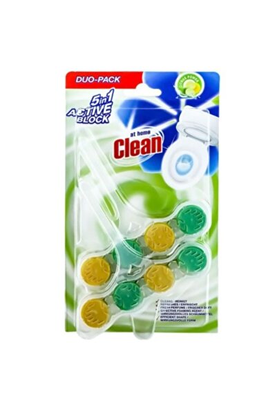 At Home Clean Active Block Citrus Odorizant Toaleta 2X45G