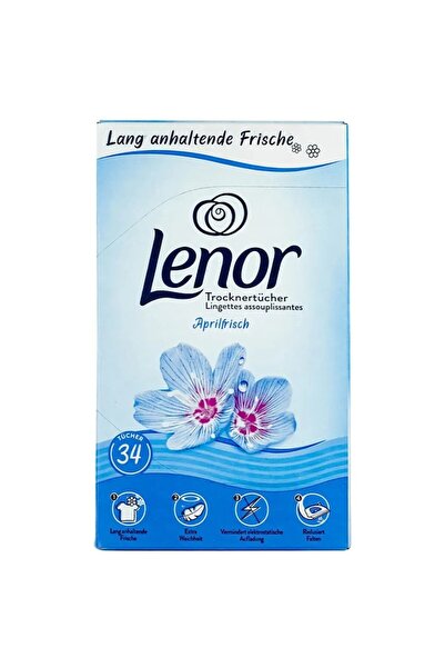 lenor Aprilfrisch Scented Dryer Wipes