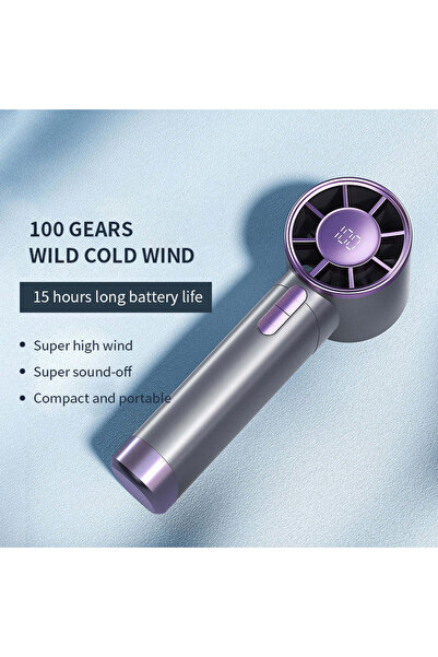 Toybox مروحة يحافظ على البرودة يدوية صغيرة محمولة قابلة للارتداء