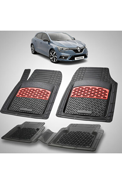 TEAMCAR Πατάκια δαπέδου Renault Megane IV 2 Hatchback Συμβατά 2020-2024 | Κόκ...