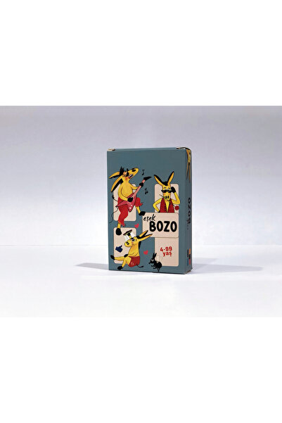 Hashim Games Eşek Bozo Kart Oyunu - Hızlı Refleks ve Eğlence Oyunu 4-99 Yaş 3...