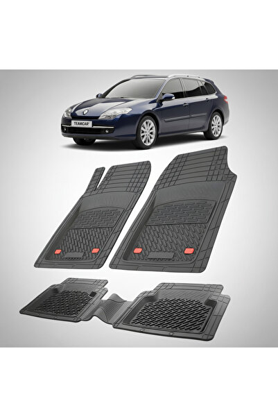 TEAMCAR Πατάκια δαπέδου συμβατά με Renault Laguna III 1 Estate (Grandtour) 20...
