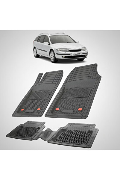 TEAMCAR Πατάκια δαπέδου συμβατά με Renault Laguna II 1 Estate (Grandtour) 200...