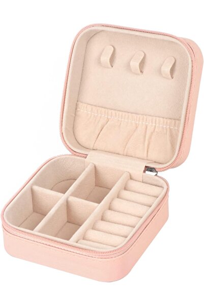 Arabest Travel Jewelry Case Small Jewelry Box Jewelry Organizer Storage Case ...