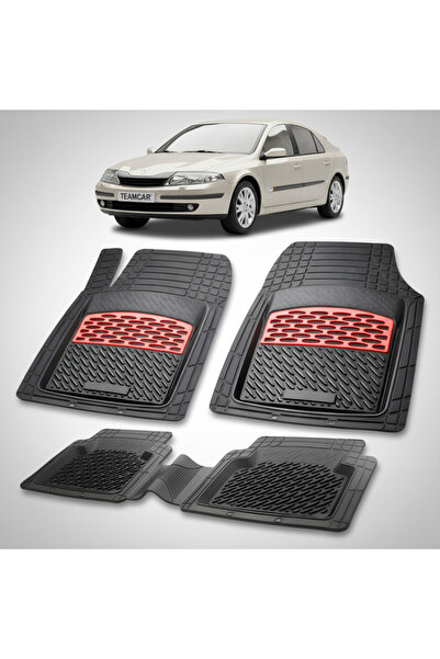 TEAMCAR Πατάκια δαπέδου συμβατά με Renault Laguna II 1 Hatchback 2001-2005 | ...