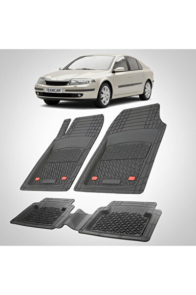 TEAMCAR Πατάκια δαπέδου συμβατά με Renault Laguna II 1 Hatchback 2001-2005 | ...