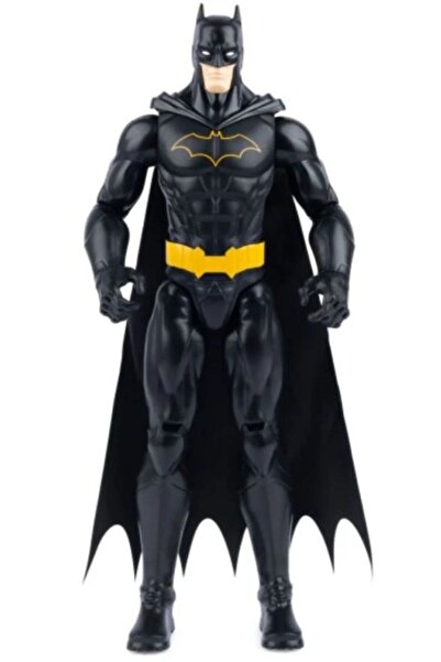 Spinmaster Figurina Spin Master Batman in Armura Gri si Elemente Galbene 25cm...