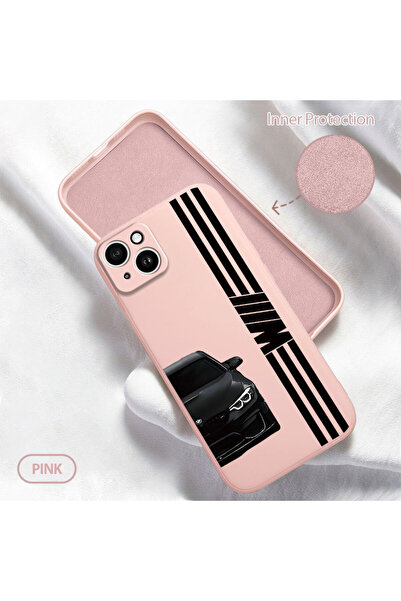 Hontinga حافظة سيليكون ناعمة متوافقة مع هاتف iPhone 14 Plus مع مخمل حماية للك...