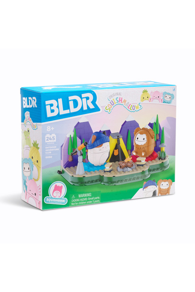 Bldr Squishmallows Building Set – Outdoor Adventure Camping Set for Kids 8+ Y...