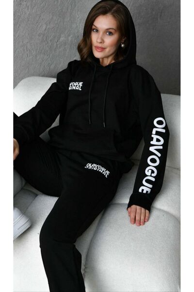 DJC Women's Premium Tracksuit Black