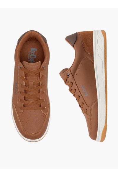 Lee Cooper حذاء رياضي رجالي برباط من أونكس