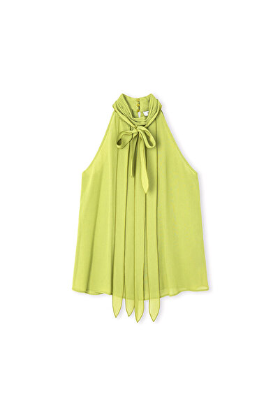 İpekyol Kombine parçalı şifon bluz