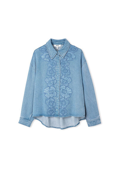 İpekyol Çiçek aplikeli ceket