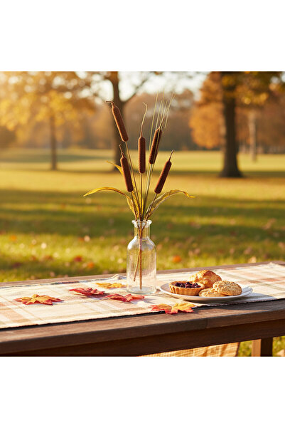 OEM Autumn decoration - sedge - 2 types - 40 cm