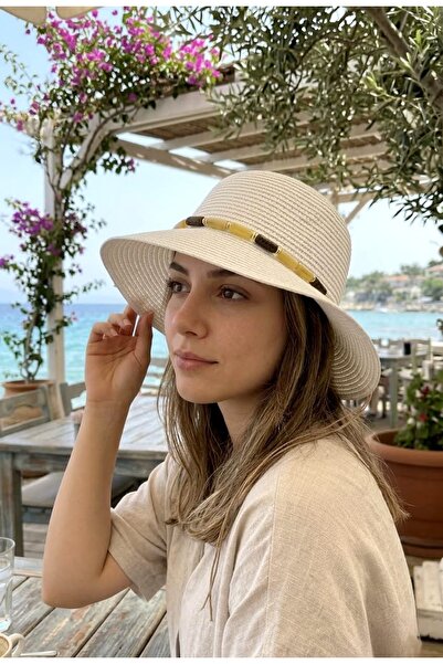 LAGRANZE Natura Wicker Women's Sun Hat