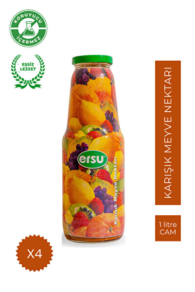 Karışık Meyve Nektarı 1000 ml 4'lü