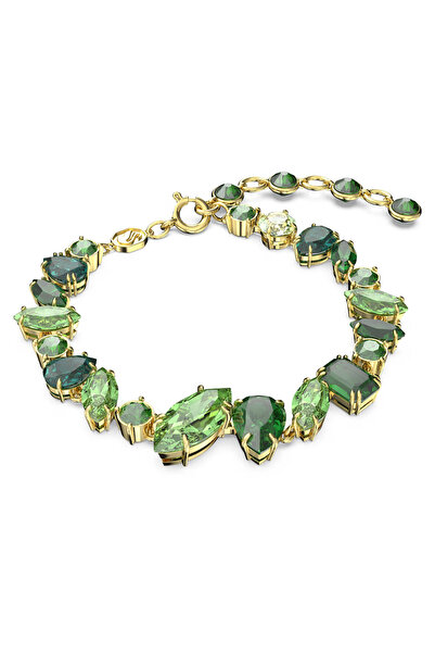 Swaroski Gema bracelet Mixed cuts, Green,