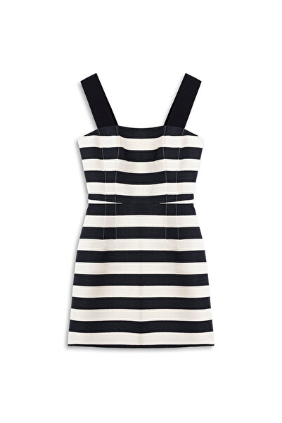 Twist ÇİZGİLİ MİNİ ELBİSE