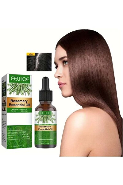 EELHOE زيت إكليل الجبل العطري لنمو الشعر ومنع تساقطه وإعادة نموه بسرعة