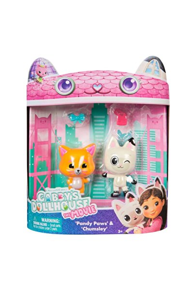 Spinmaster Spin Master Casa De Papusi Gabby Film Pachet 2 Figurine Pandy Paws...