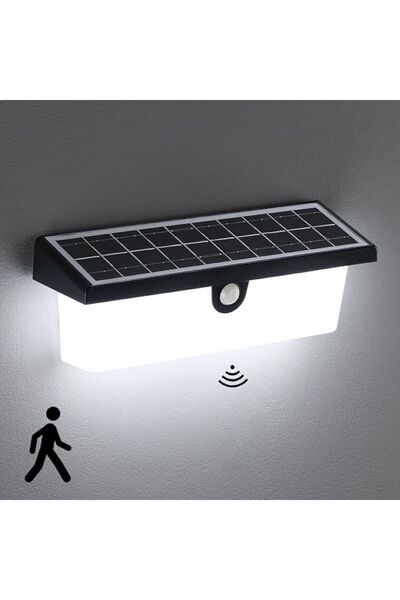 SimpluAcasa 20W Solar LED Wall Lamp, Motion and Light Sensor, IP65 Protection...