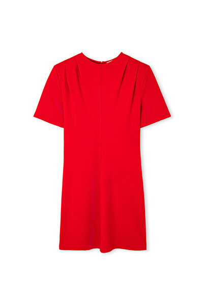 İpekyol Vatkalı penye elbise