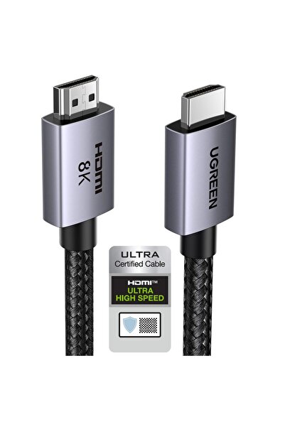 Ugreen HDMI 2.1 Kablo 8K 60Hz 4K 240Hz 165Hz 144Hz 120Hz 48Gbit/s Yüksek Hızl...