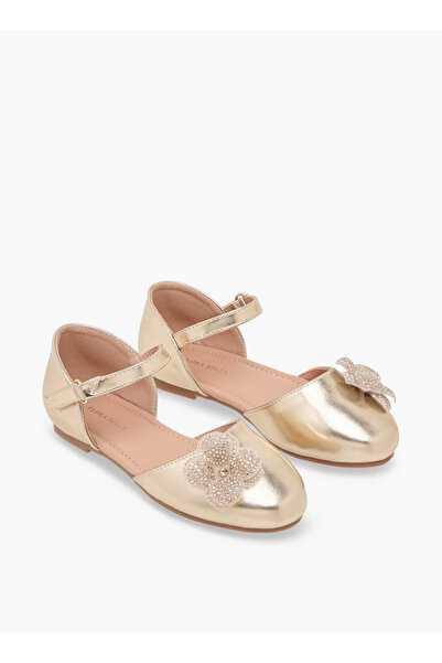 Flora Bella by Shoexpress Girls Embellished Ballerina Shoes