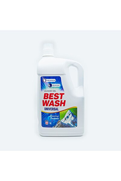 BESTWASH Detergent Lichid Gel Universal Mounting Freshness 5L