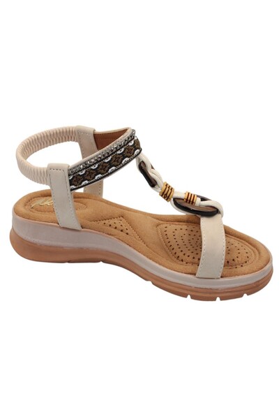 Bluefeet Akç A27 Cream Daily Women's Sandals Shoes