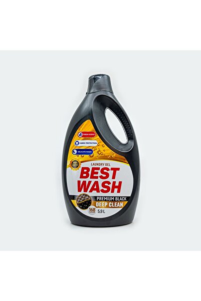 BESTWASH Detergent Lichid Gel Premium Black Deep Clean 5.9L