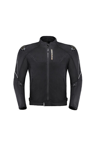 MOTOANL Motorcycle Summer Jacket Full Mesh Steel Shoulder Protection Mesh Bik...