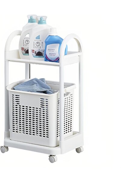 Arabest Laundry Basket, Laundry Hamper with Wheels, Large Laundry Basket Orga...
