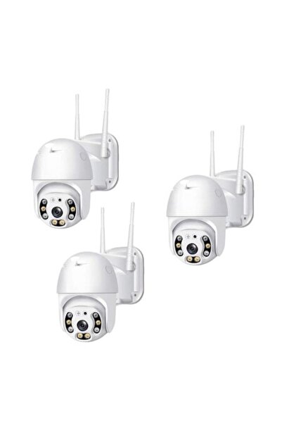 Neco Set of 3 Smart WiFi Surveillance Cameras Neco, Super HD, 5MP, LED+IR, Mo...