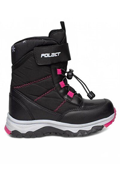 Bluefeet Plc Black Fuchsia Waterproof Non-Slip Girls' Snow Boots