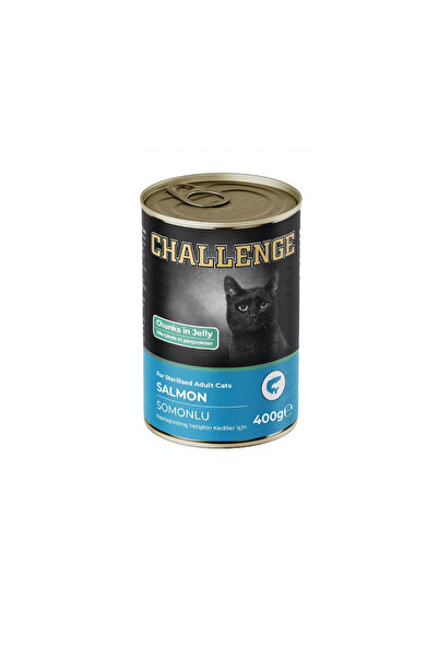 Challenge Somonlu Yetişkin Konserve Kedi Maması 400 Gr