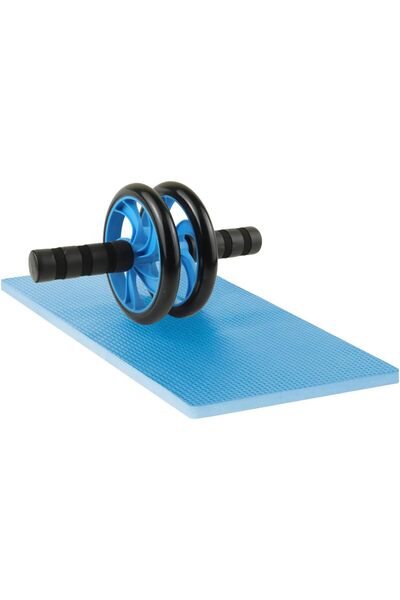 Alcoach Abdominal exercise wheel, equipped with a knee mat and foam handles, ...