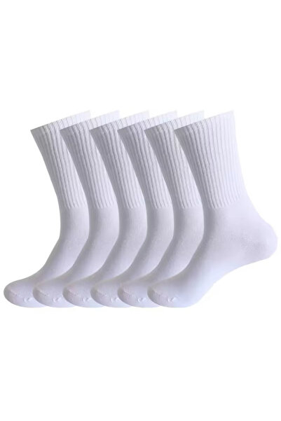 Sumkyle Casual Calf Socks, White, Black & Grey Available, 5-pack