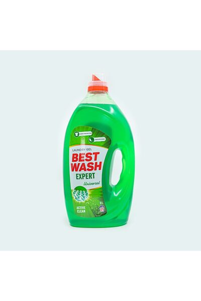 BESTWASH Detergent Lichid Gel Expert Universal Active Clean 6L