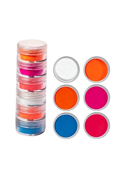 delis Set 6 pigmenti unghii Marquise