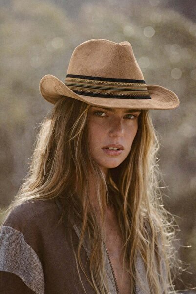 Külah قبعة نوماد ويسترن - لون رمل الصحراء