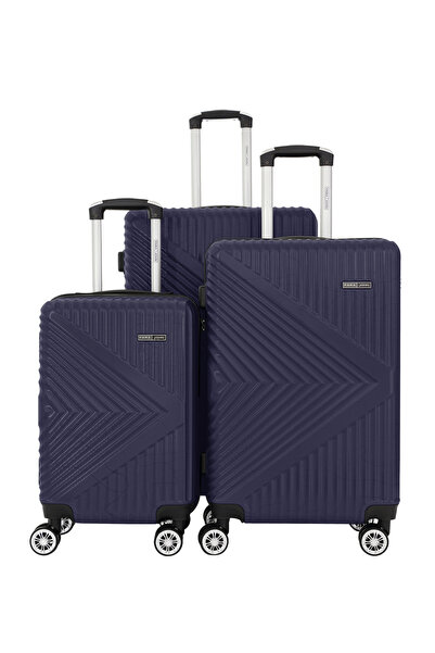PARAJOHN Para John 3 Piece ABS PC Luggage Set 8 Wheel Spinner Suitcases 20 24...