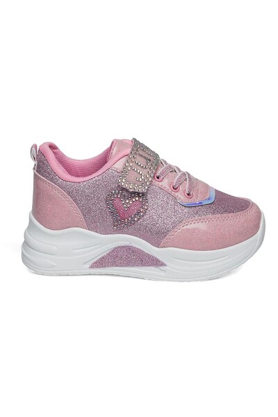 Bluefeet Prj Pink Glitter Girls' Sneaker Sports Shoes