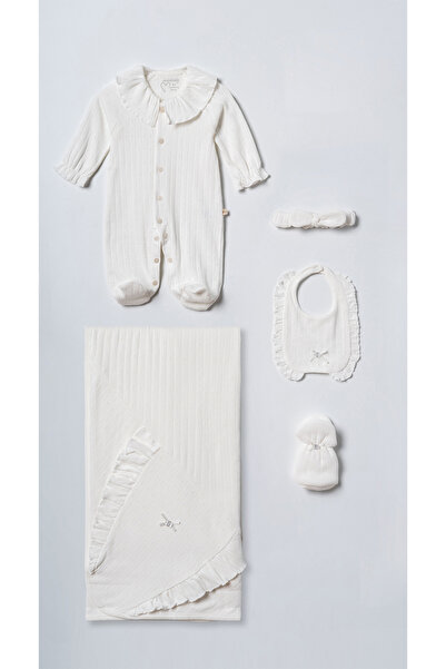 ciccimbaby Baby Newborn 5-Piece Romper Set